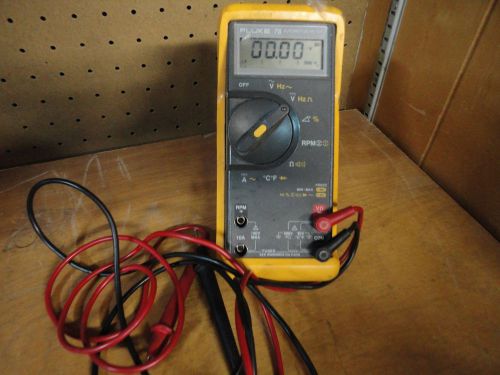 fluke 78 automotive meter