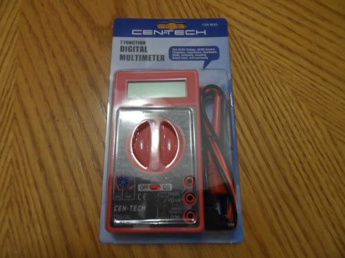 CEN-TECH 7 Function Multi-Tester Test AC/DC Current