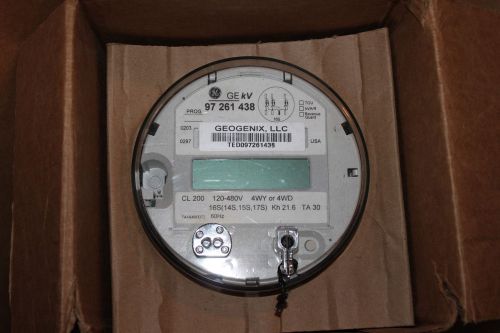 GE General Electric CL200 Kilowatthour Power Meter 120-480 Volt