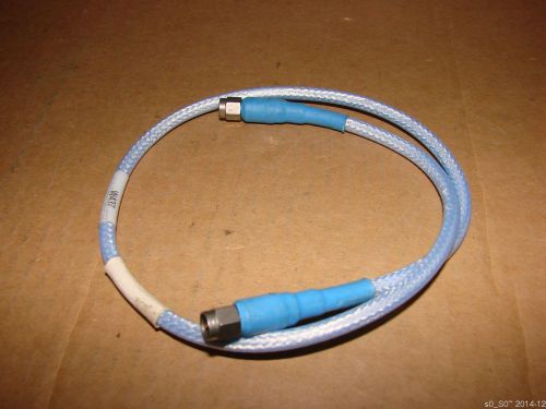 SUHNER + SUHNER SUCOFLEX 104 50CM 0.5M 1.64Ft COAX SMA Male Plug RF Test Cable