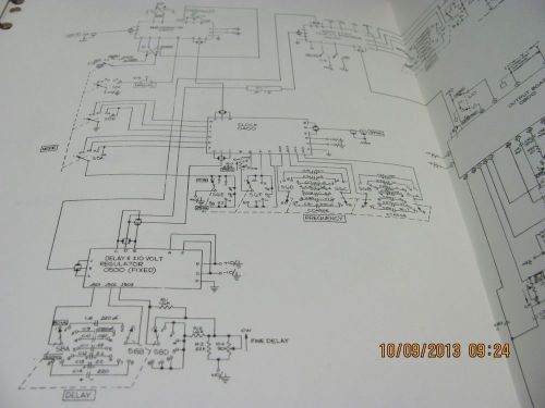 CHRONETICS MANUAL PG-14: Pulse Generator - Instruction w/schematics # 18853