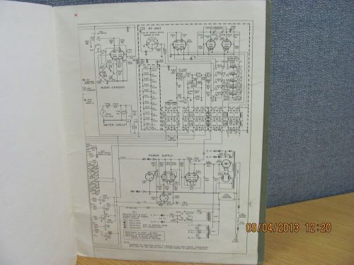 Boonton model 240-a: sweep signal generator - instruction manual schematic 18708 for sale