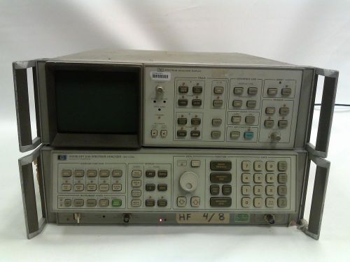 HP 8568B Opt E16 Spectrum Analyzer w/ Display 100 Hz - 1.5 GHz TESTED