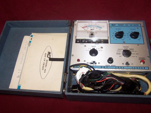 Vintage B&amp;K Model 465 CRT-Cathode Ray Tube Tester-Nice one