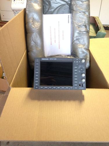 Tektronix WFM7120-AVD-CPS-DAT-EYE-HD-DDE-PHY-SIM Advanced Waveform Monitor