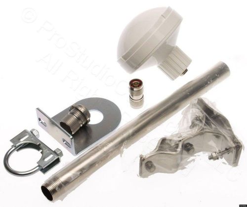 Larsen GPS Base Station Outdoor Pole Mount 12V Antenna 25dB GPS0015 Complete Kit