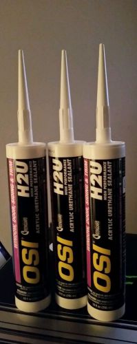 Osi sealants 10.2 oz white h2u window door &amp; trim urethane acrylic seal (3-pack) for sale