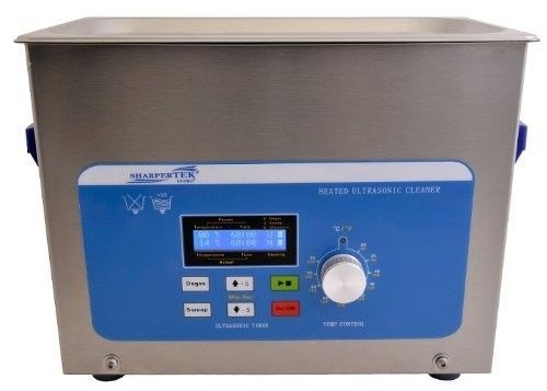 SharperTek Digital 4 Liter Ultrasonic Cleaner Jewelry Or Dental Lab