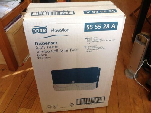 BRAND NEW Tork Elevation T2 Jumbo Roll Mini Twin Bath Tissue Dispenser