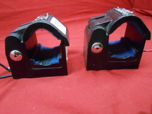 Pro Gard Gun Lock 12v  for Large riffles  AR AK Hand cuff locks w/ no keys lot 2