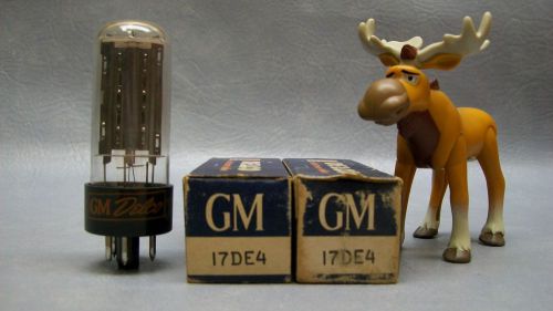 17DE4 GM Delco Vacuum Tubes  Lot of 2