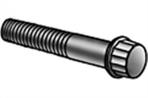 5/16-18x1 12-Point Flange Screw UNC Black, Pk 20