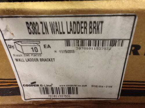 Cooper b-line b382 zn wall ladder bracket for sale