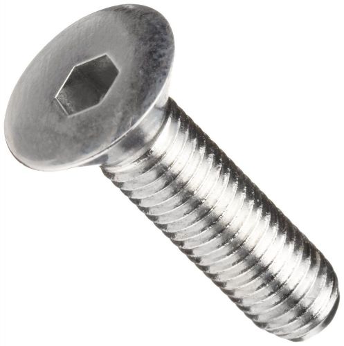 Steel Socket Cap Screw Chrome Plated Finish Flat Head Internal Hex Drive