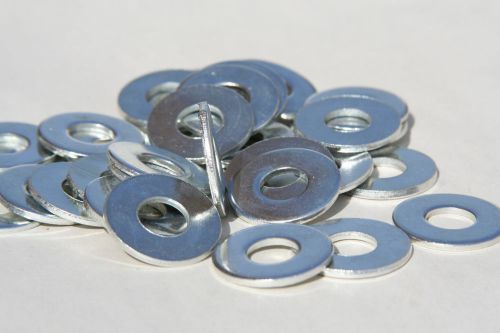 100 pieces  5/16  .687od x .343 id x .064 thk  special stainless flat washer for sale