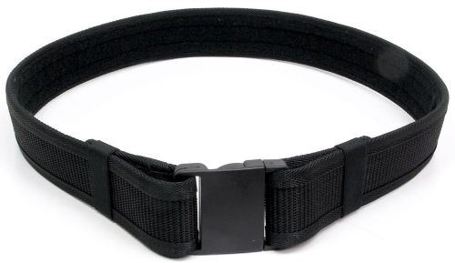 Gould &amp; goodrich phoenix series 2-1/4&#034; duty belt fully lined black nylon medium for sale