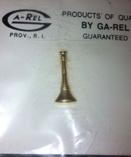 Single Gold Bugle Insignia 1&#034; New