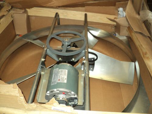 Dayton fan whole house , b/d, 42 in, 115 volt , 2 speed , 11370 h cfm , 7600 l for sale