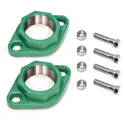 Taco 110-254f 1-1/2&#034; npt cast iron freedom flange set for 00 circulator pump for sale