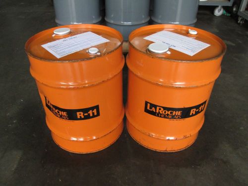 LARoche R11 Refrigerant, Virgin Spec. / 2- 100lb. Drums, Older Stock