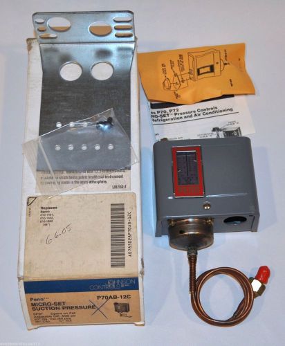 Johnson Controls Penn - P70AB-12C - Micro Set Suction Pressure -