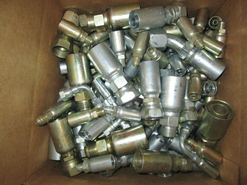 Mixed lot of Weatherhead &#034;U&#034; type fittings sizes 1/4&#034; 3/8&#034; 1/2&#034; 3/4&#034; 1&#034;