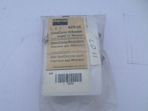 Dayton 4zk36 speed clamp w/ mounting bracket new for sale