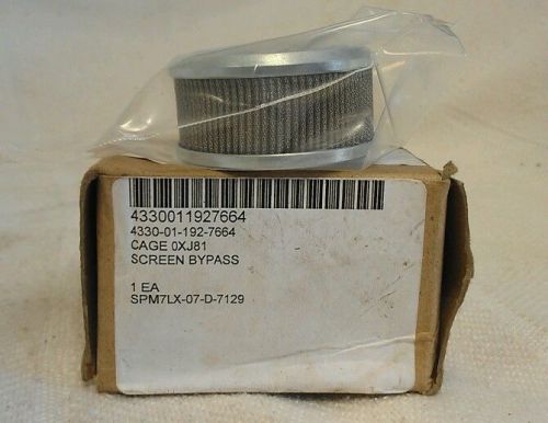 HYDRAULIC FILTER BYPASS SCREEN HB9800BPR M977 84 85 NOS