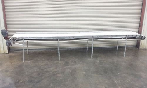 36&#034; Wide x 20&#039; Long SS Conveyor White Food Grade Belt, Conveying