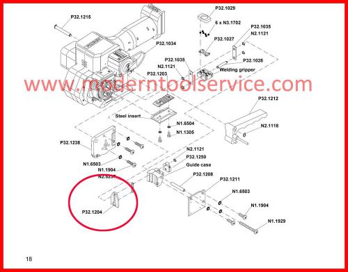 *NEW* FROMM cutter blade for P320 P32.1204 P-320 strapping tool