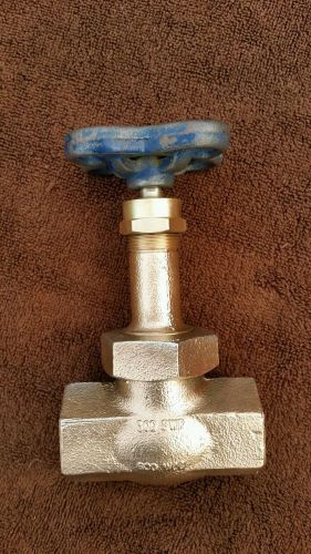 VINTAGE NIBCO 3/4&#034; BRONZE  GATE VALVE