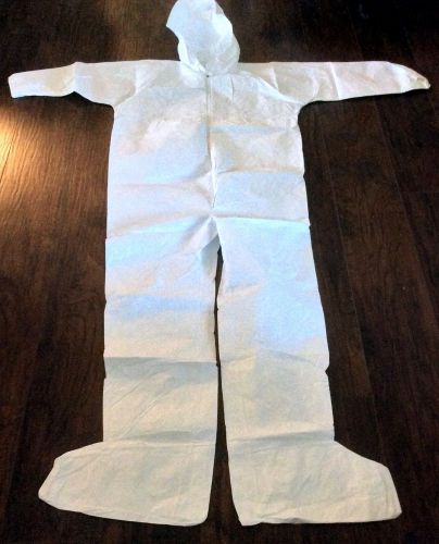 Haz Mat Survival Kit-HazMat JumpSuit, Bio Protective Tyvek~One Piece Suit~Sz M