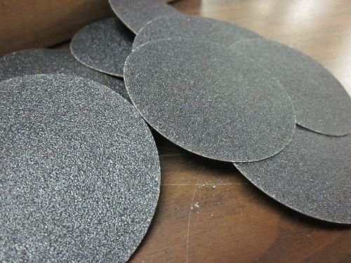 10pc 3&#034; 80 grit roloc cookie discs silicon carbide sanding disc roll lock type r for sale