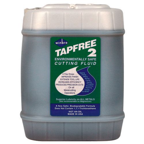 WINBRO Tapfree 2 Cutting Fluids - Container Size: 5 Gallon MFR : 20205