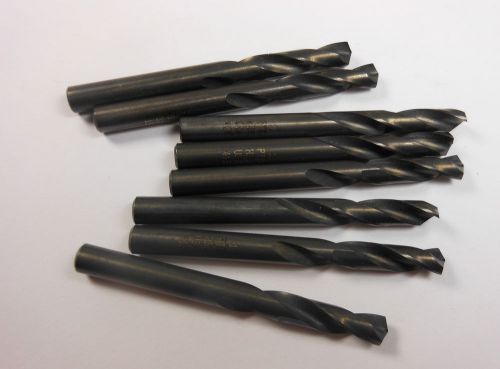 Screw Machine Drills #1 135D HSS Oxide 1-5/16&#034; LOC x 2-7/16&#034; OAL QTY 8 &lt;1640&gt;