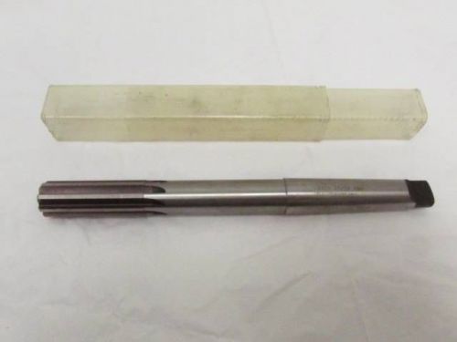 Good 0.9375&#034; 15/16&#034; Chucking Reamer HSS 8 Straight Flute Taper Shank Cleveland