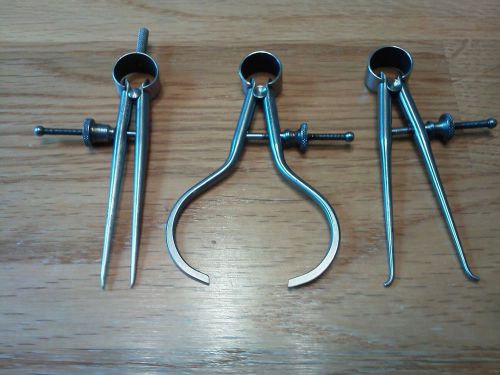 Vintage L.S.Starrett Co.Small Caliper Set