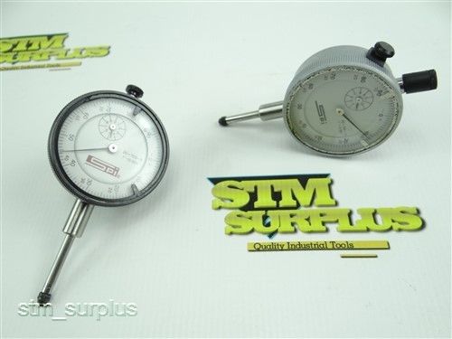 PAIR OF SPI PRECISION DIAL INDICATORS .001&#034; 1&#034;