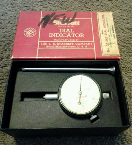 L.S. Starrett Dial Indicator 25-143