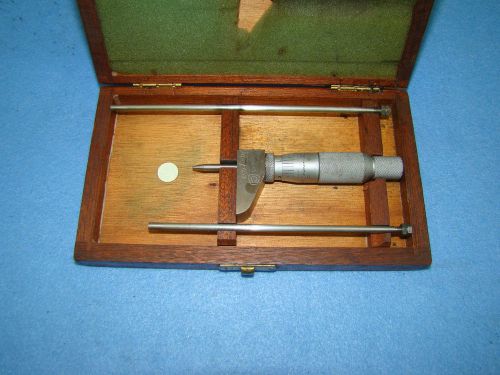 Helios 0-3&#034; Half Basse Depth Micrometer