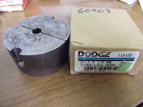 Dodge Taper Lock Tapered Bushing Model 2517 X 1/2 119100