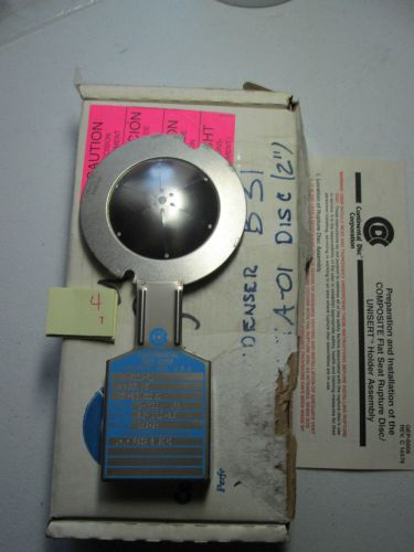 New in box continental rupture disc pse-90001a-01 986 scfm air 256494  (h4) for sale