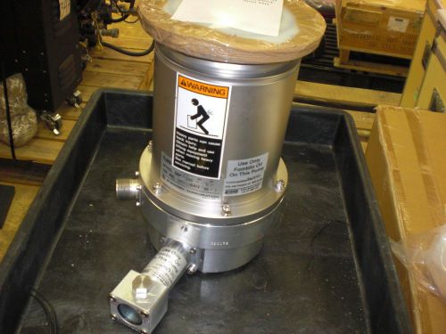 SHIMADZU TMP 280LTurbo Molecular Pump with Fomblin Oil- SN CBC132