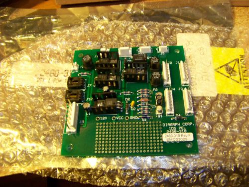 DIAGRAPH 2460-310 IDS PEL CONTROLLER BOARD