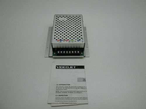 NEW VIDEOJET 207415-F 100-0470 0.8A AMP POWER SUPPLY 100-240V-AC D393346