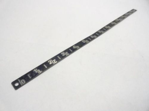 143548 New-No Box, Triangle BD6060 Ruler, 0-13 14-1/4&#034; L, 1/2&#034; Width