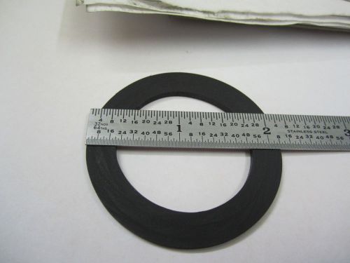 (10) 2 1/8&#034; OD x 1 1/2&#034; x 3/32&#034; neoprene rubber washers pt. # W-707 union washer