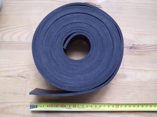 1 pcs. x 5mm 50mm x 2500mm GASKET RUBBER MATERIAL SBR Black Sheet Strip