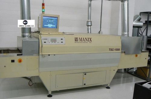 Smt reflow, lead free reflow oven, 12 zones, manix tsc-1008 for sale