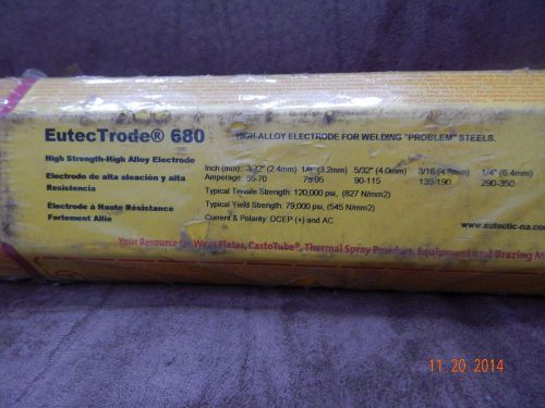 EUTECTRODE 680 HIGH STRENGTH - HIGH ALLOY ELECTRODE  10#